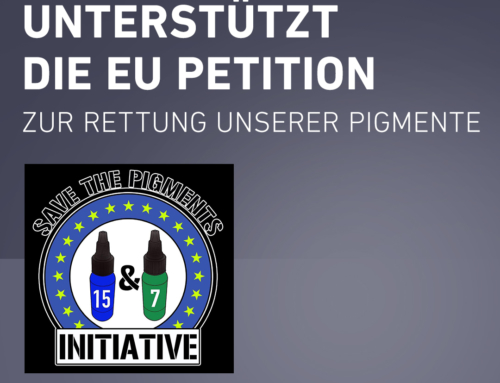 SAVE THE PIGMENTS! Unser Aufruf zur Unterstützung der EU Petition.