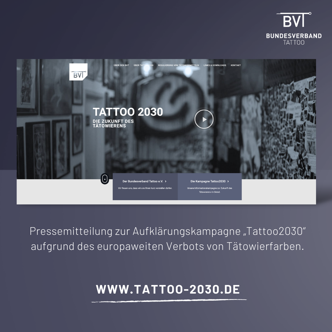 Pressemitteilung Tattoo 2030